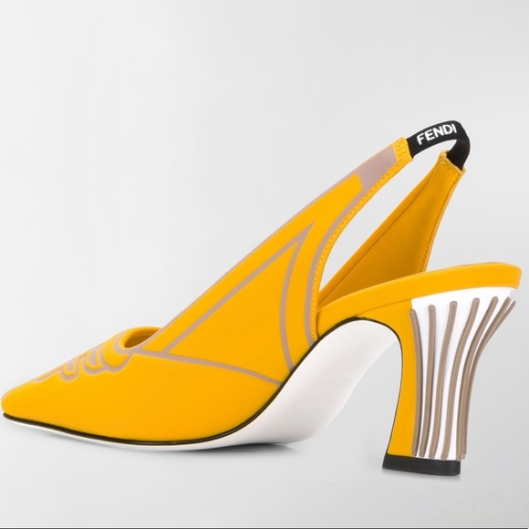 Fendi FFreedom slingback pumps 38.5 - Picture 4 of 7